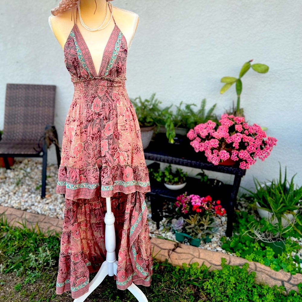 Indian silk dress